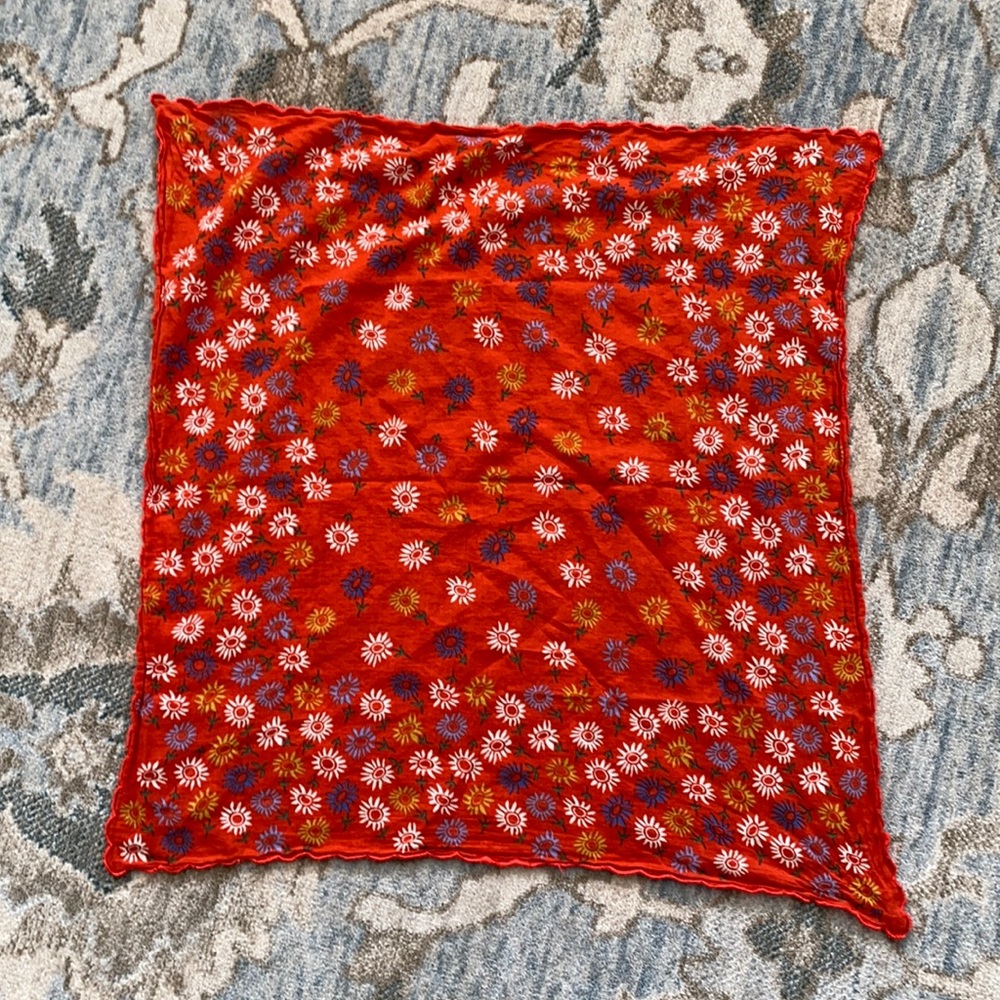 Madewell scalloped bandana